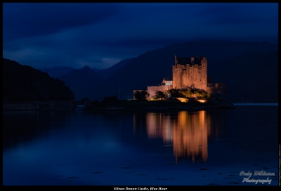 Evening at Eilean Donan Castle