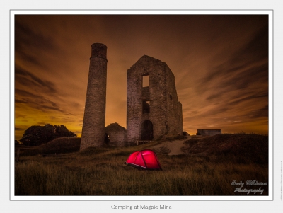 Camping at Magpie Mine