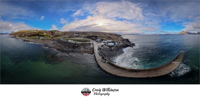 Elgol Harbor - Drone