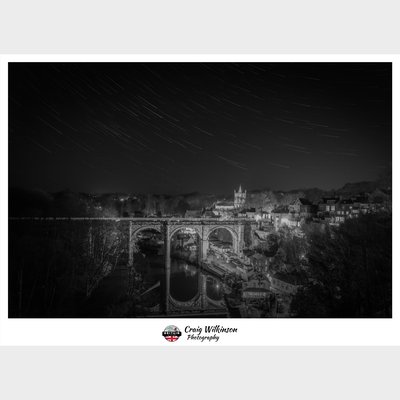 Knaresborough Viaduct Star Trails