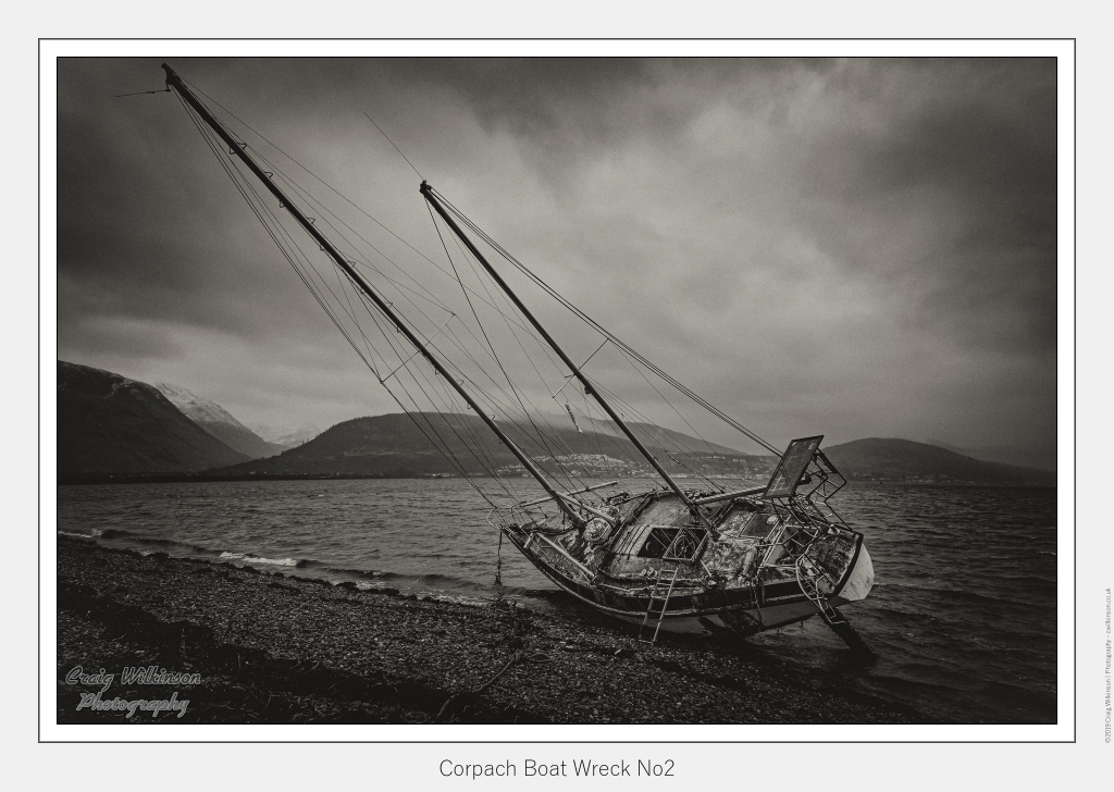 Old boat of Corpach