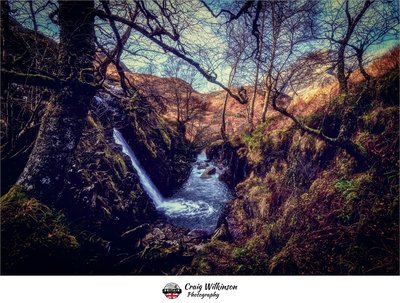 Waterfall in Glencoe