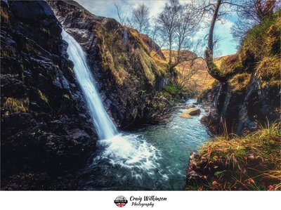 Waterfall in Glencoe