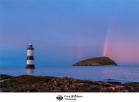 Rainbow at Penmon Lighthouse