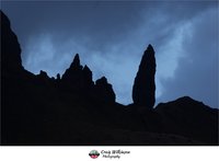 Mysterious Silhouettes at Old Man of Storr