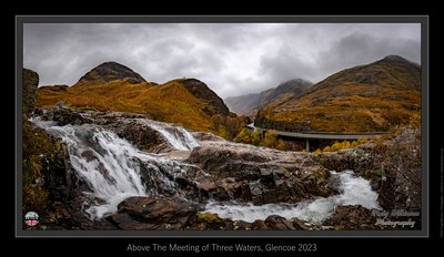 Above The Meeting of Three Waters, Glencoe 2023
