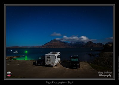 Night Photography at Elgol