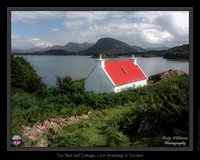 The Red roof Cottage, Loch Shieldaig in Torridon
