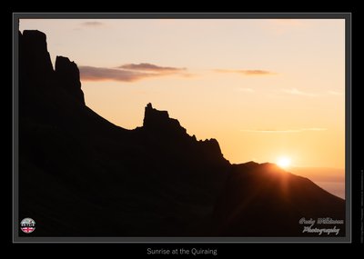 Sunrise at the Quiraing