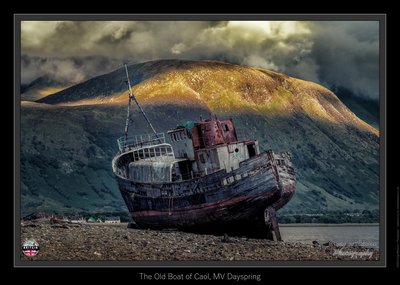The Old Boat of Caol, MV Dayspring