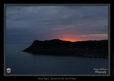 Sunset at UIG