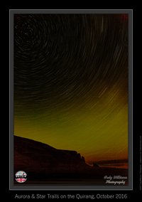 Aurora & Star Trails on the Quirang