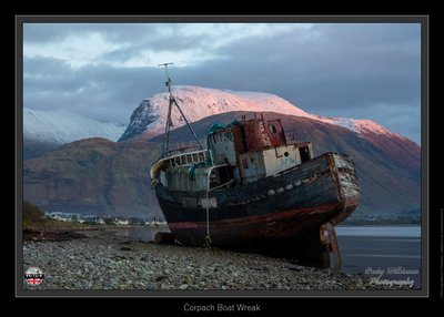 Corpach Boat Wreak