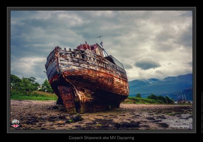 Corpach Shipwreck aka MV Dayspring