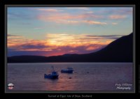 Sunset at Elgol. Isle of Skye