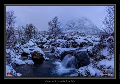 Winter at Buachaille Etive Mòr