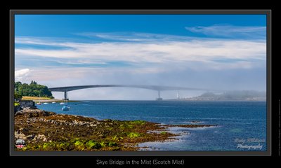 Skye Bridge in the Mist (Scotch Mist)